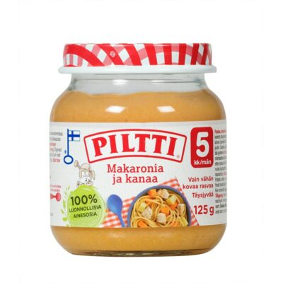 Piltti Makaronia ja kanaa 125g 5kk