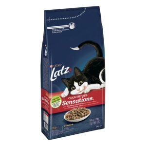 Latz Countryside Sensations 2kg naudanlihaa, kanaa ja lisättyjä kasviksia kissanruoka