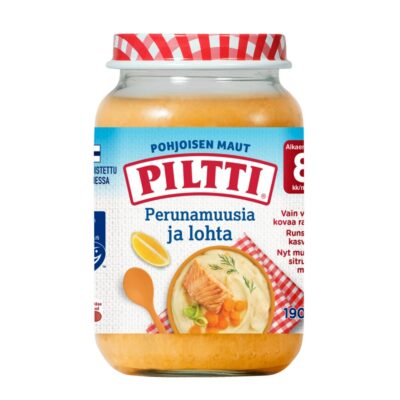 Piltti Pohjoisen maut Perunamuusia ja lohta 190g 8kk