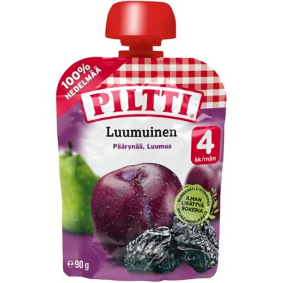 Piltti Luumuinen hedelmäsose 90g 4kk