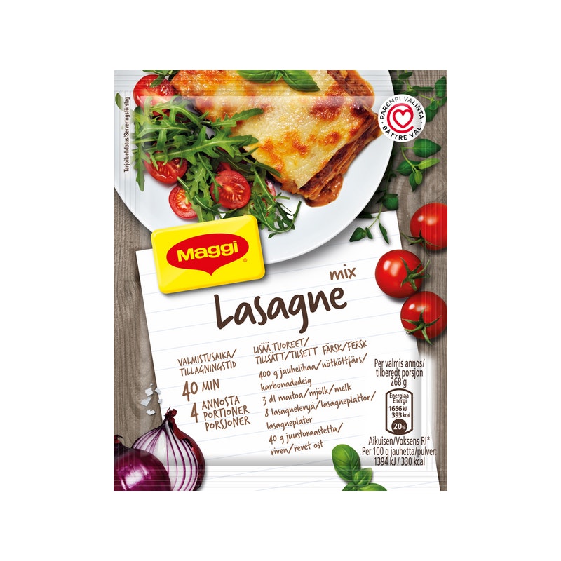 Maggi Mix Lasagne ateria-ainekset 84g - Saariston Puoti