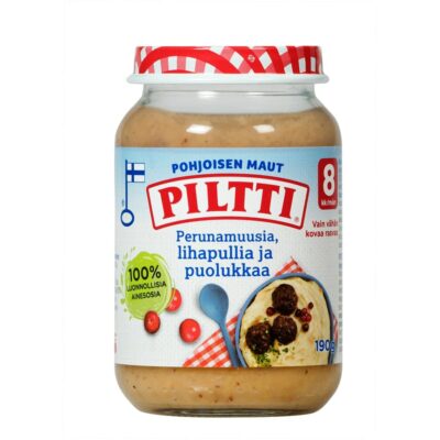 Piltti Pohjoisen maut perunamuusi