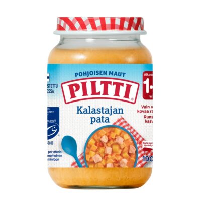 Piltti Pohjoisen maut kalastajan pat 190g 1-3v