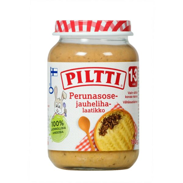 Piltti Perunasose-jauhelihalaatikko 190g 1-3v