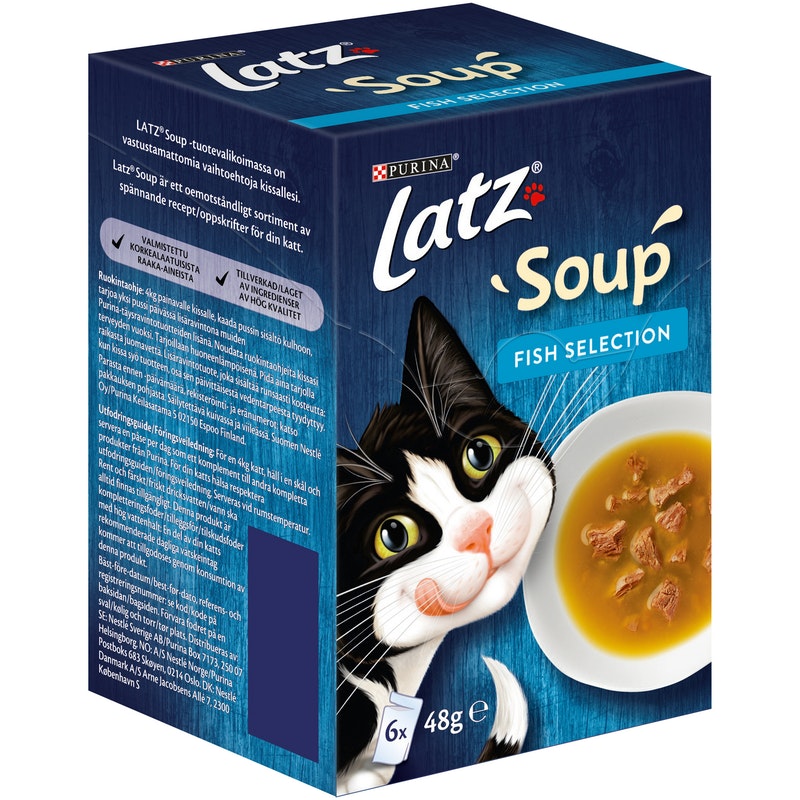 Latz Soup Fish selection 6x48g