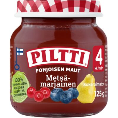 Piltti Pohjoisen Maut metsämarjainen 125g 4kk