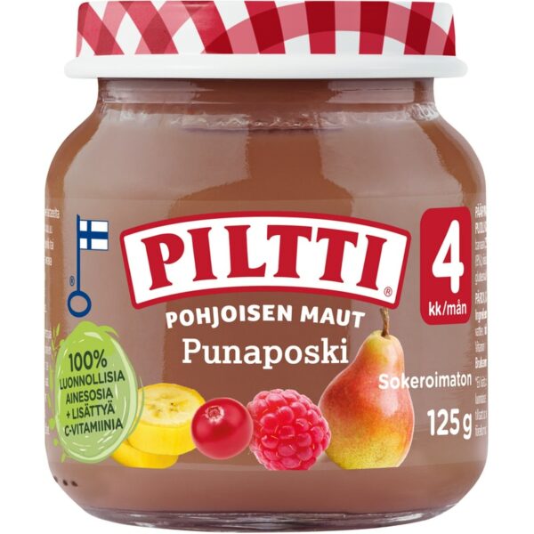 Piltti Pohjoisen Maut punaposki 125g 4kk