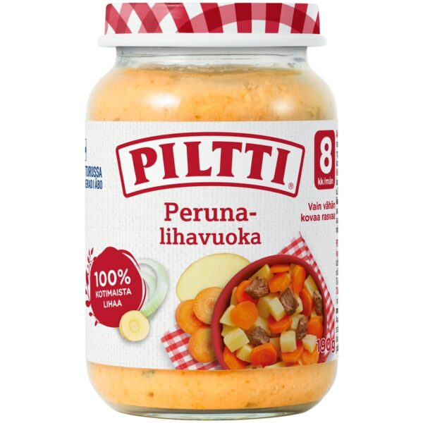 Piltti Peruna lihavuoka 190g 8kk