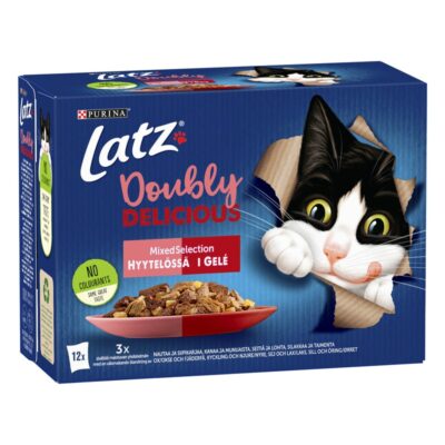 Latz Agail 12x85g Doubly Delicious Mixed lajitelma hyytelössä