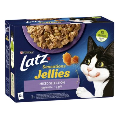 Latz Sensations Jellies 12x85g Mixed lajitelma hyytelössä