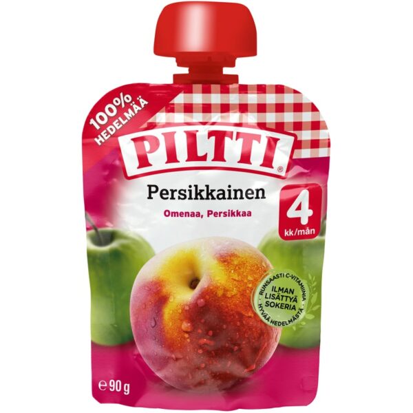 Piltti Persikkainen 90g 4kk