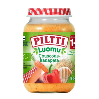 Piltti Luomu Couscous kanapata 190g 1-3 v