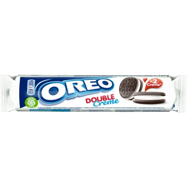 Oreo double filled täytekeksi 157g vanilja