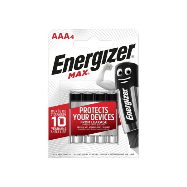 Energizer Max AAA-paristo 4 kpl