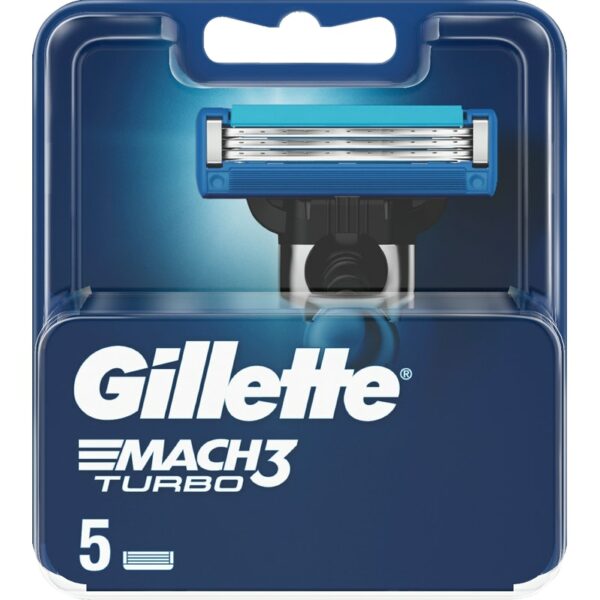 Gillette Mach3 Turbo terä 5kpl