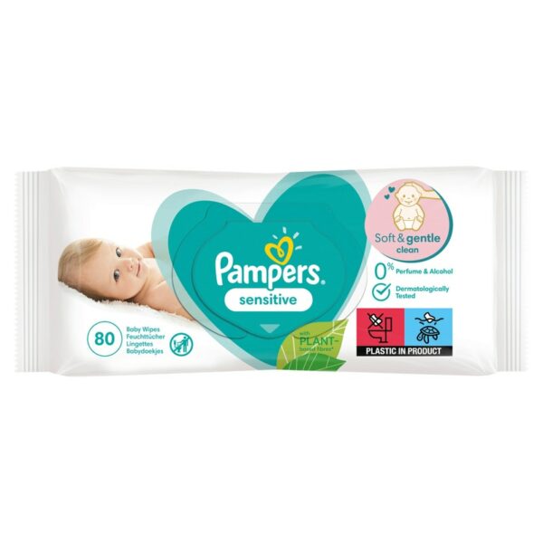 Pampers Sensitive puhdistuspyyhe 80kpl