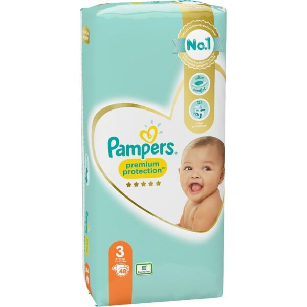 Pampers 48kpl Premium Protection S3 6-10kg teippivaippa