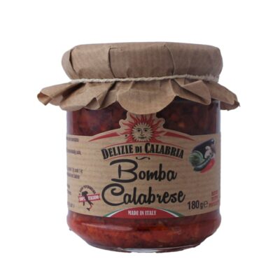 Delizie di Calabria Bomba Calabrese mausteinen kasvissose auringonkukkaöljyssä 180g