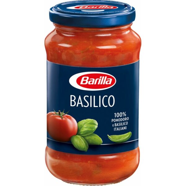 Barilla pastakastike 400g basilika-tom