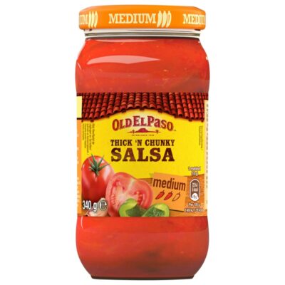 Old El Paso 340g Thick and Chunky Original Salsa Medium