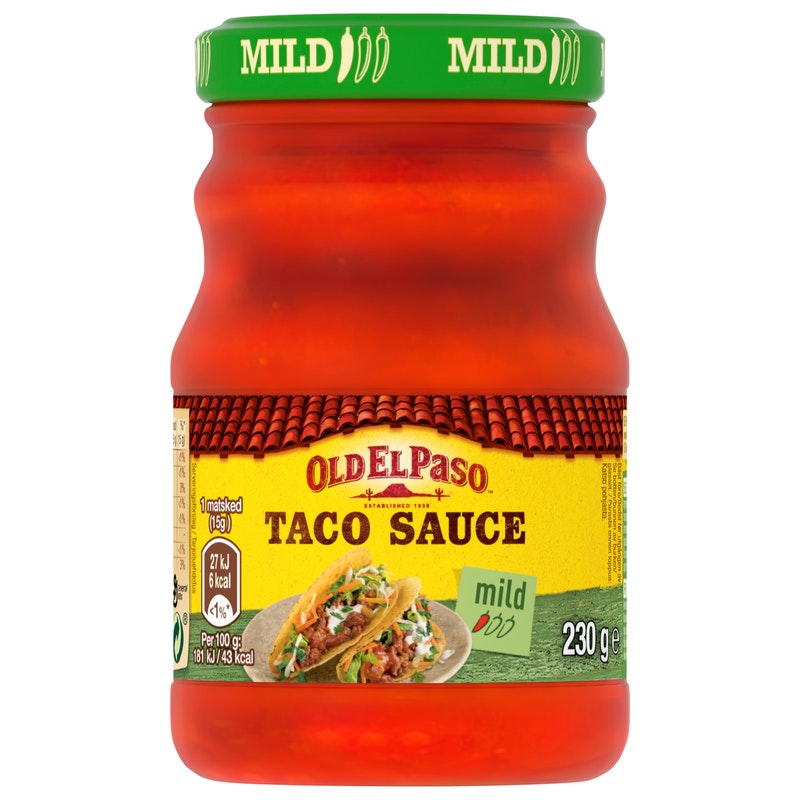 Old El Paso Taco kastike 230g mild