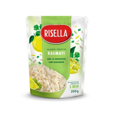 Risella Basmatiriisi lime-korianteri valmisriisi 200g