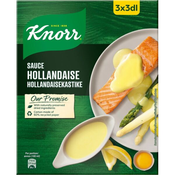 Knorr Kastikeaines Hollandaisekastike 3x22g