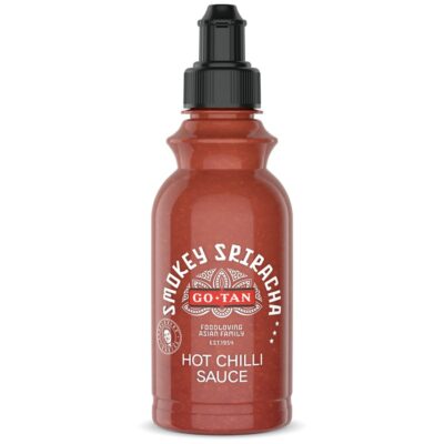 Go-Tan Smokey Sriracha sauce 215ml hot