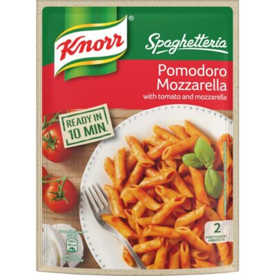 Knorr Spaghetteria Pomodoro Mozzarella pasta ateria-ainekset 163 g