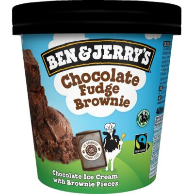 Ben&Jerry's jäätelö 465ml/408g chocolate fudge Brownie
