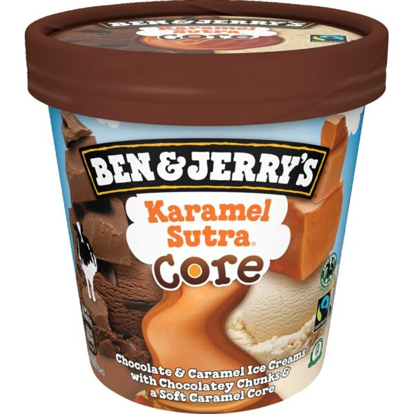 Ben&Jerry's jäätelö 465ml/422g Core Karamel Sutra
