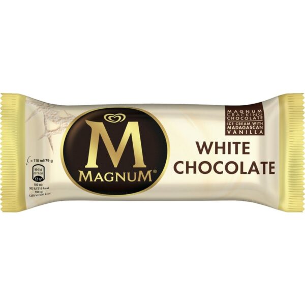 Magnum jäätelöpuikko 79g/110ml White Chocolate