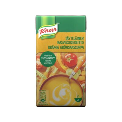 Knorr täyteläinen kasvissosekeitto 500ml