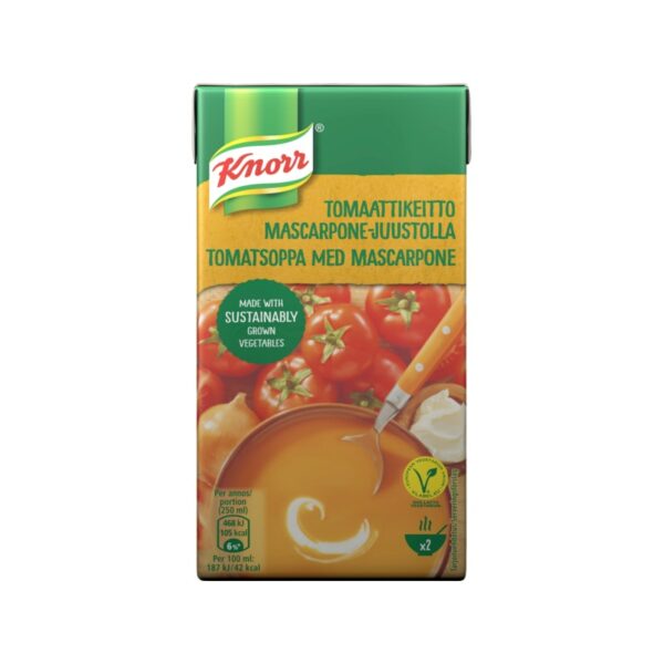 Knorr tomaattikeitto mascarpone-juustolla 500ml