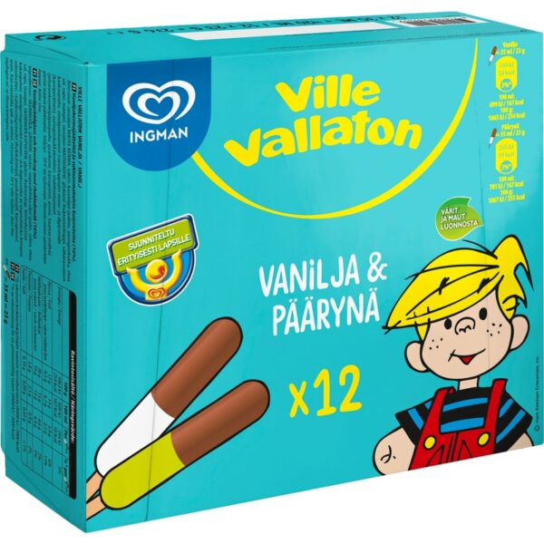Ville Vallaton 12x35ml Vanilja-Päärynä