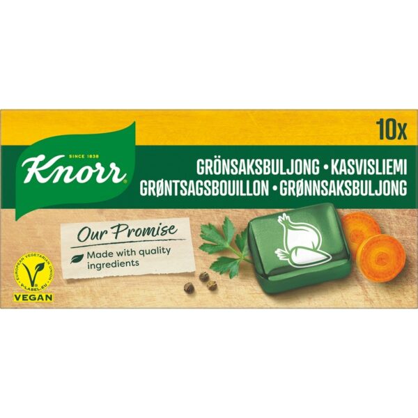 Knorr kasvisliemikuutio 10x10g