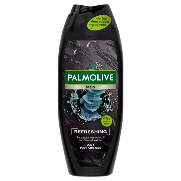 Palmolive Men suihkus 500ml Refreshing 3in1