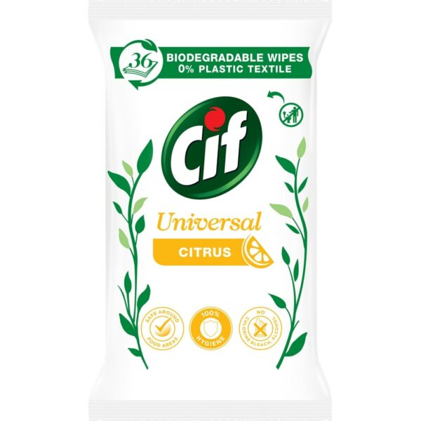 Cif yleispuhdistusliina 36kpl Citrus