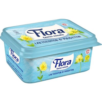 Flora margarini 600g 60% laktoositon