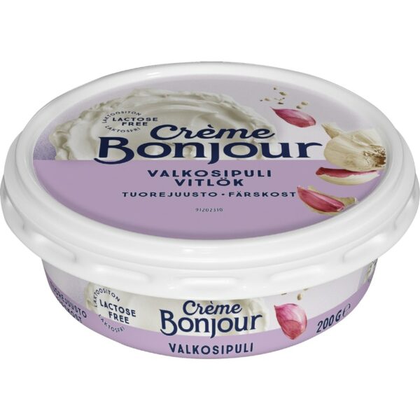 Creme Bonjour 200g Valkosipuli laktoositon