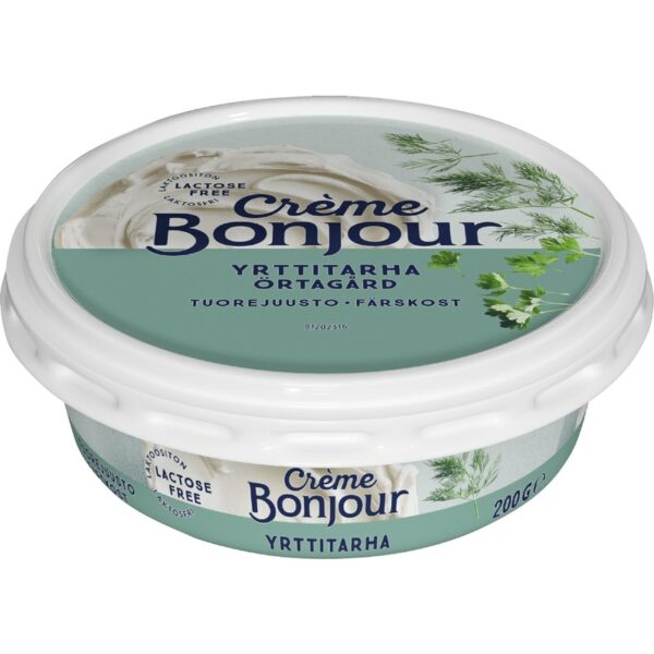 Creme Bonjour 200g Yrttitarha laktoositon