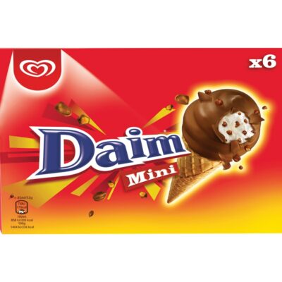 Daim Mini-tuutti 6x85 ml