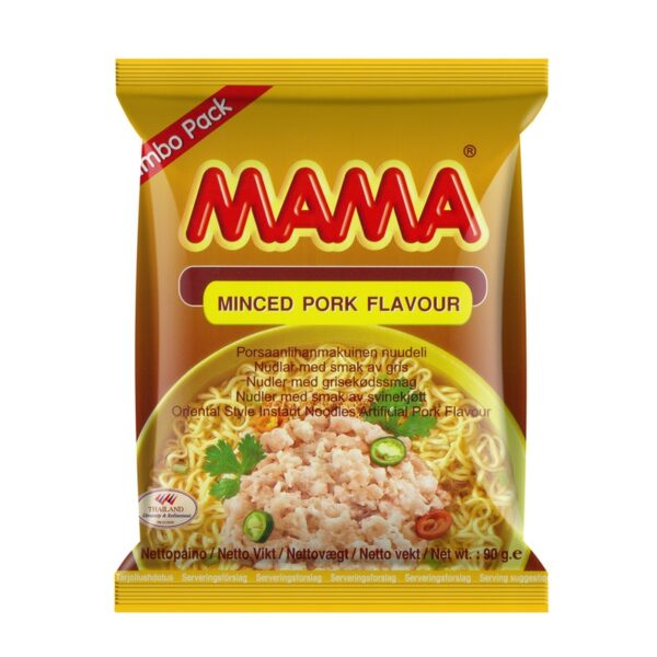 Mama Porsaanlihanmakuinen nuudeli 90g