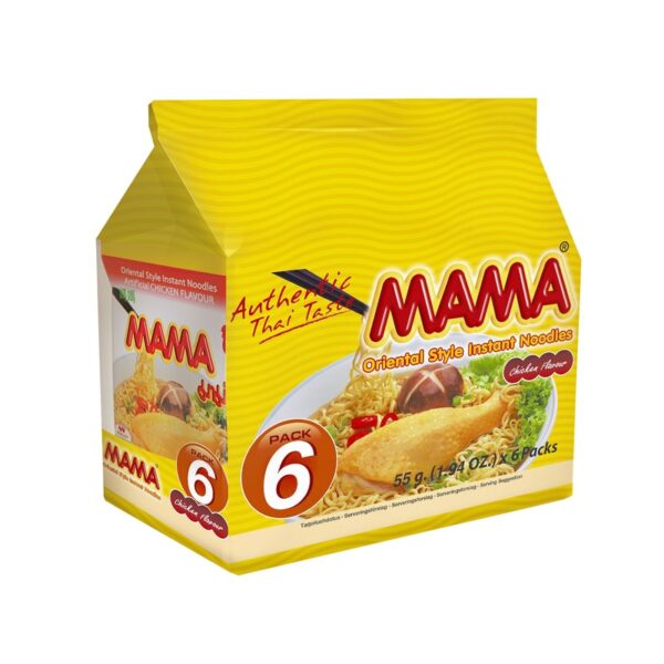 Mama kananmakuinen nuudeli 6x55g