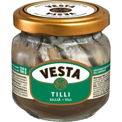 Vesta silliä tillikastikkeessa 150/100g