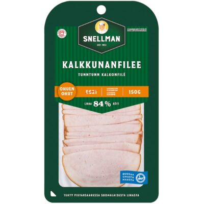 Snellman Kalkkunanfilee ohuen ohut 150 g