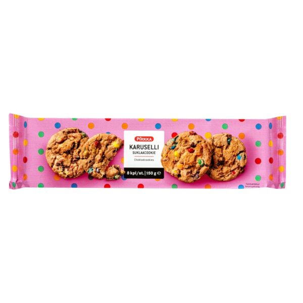 Pirkka Karuselli suklaacookie 150g