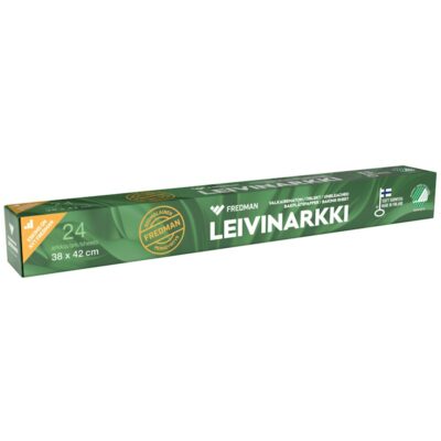 Fredman leivinpaperi arkki 38x42cm 24ark