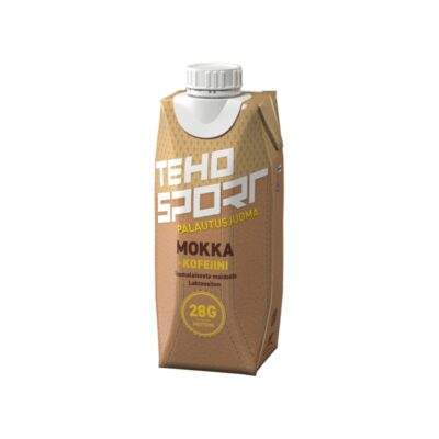 Teho Sport palautusjuoma mokka+kofeiini 0