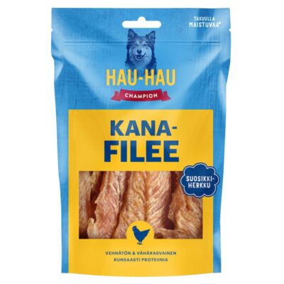 Hau-Hau Champion Kanafilee makupala koirille 100g